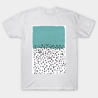 Color Block Dots T-Shirt